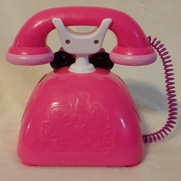 Disney Minnie Mouse Pink Telephone 7" Happy Helpers Talking Phone - Picture 4 of 5